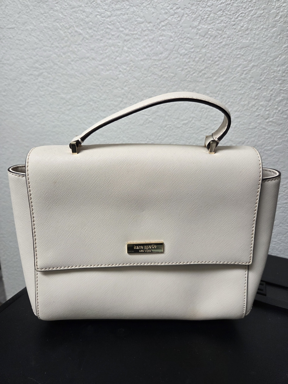 Kate Spade Cream Top-Handle Satchel